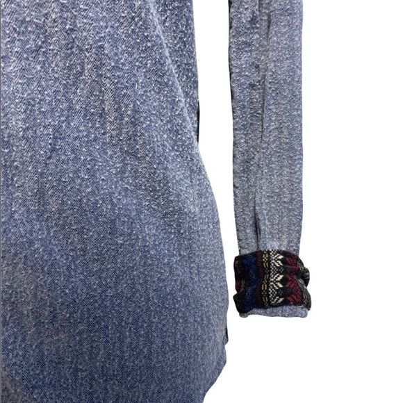 Twik | Blue & Multi Colour Pattern Button Down - Picture 4 of 6